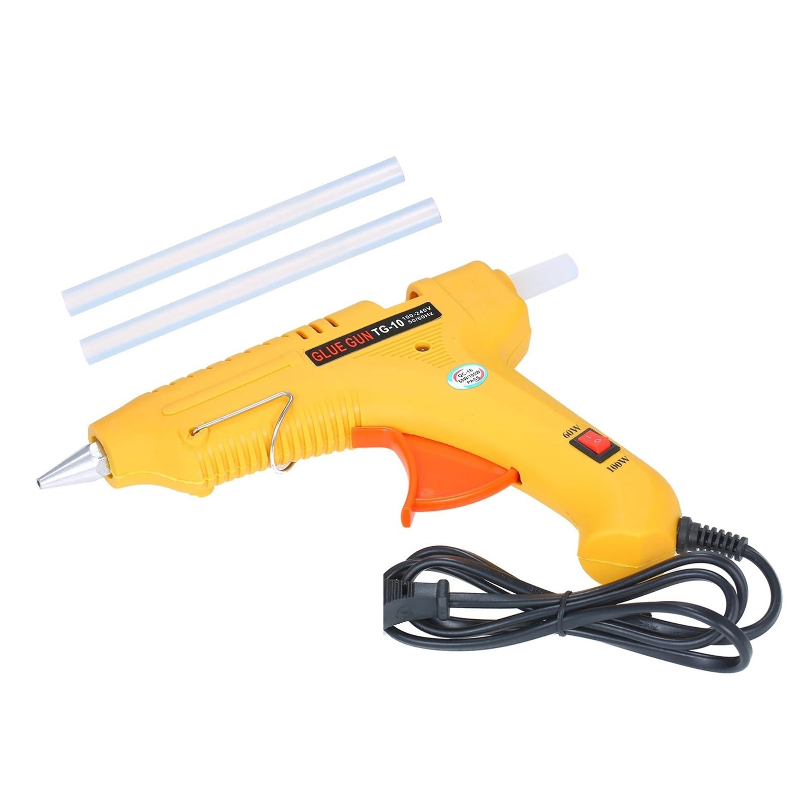 Pistolet Do Klejenia Na Gorąco 60 W/100 W Regulowana Moc Maszyna Do Klejenia Na Gorąco Przemysłowe Gospodarstwa Domowego DIY Pistolet Do Klejenia GT-10 Szerokie Zastosowanie