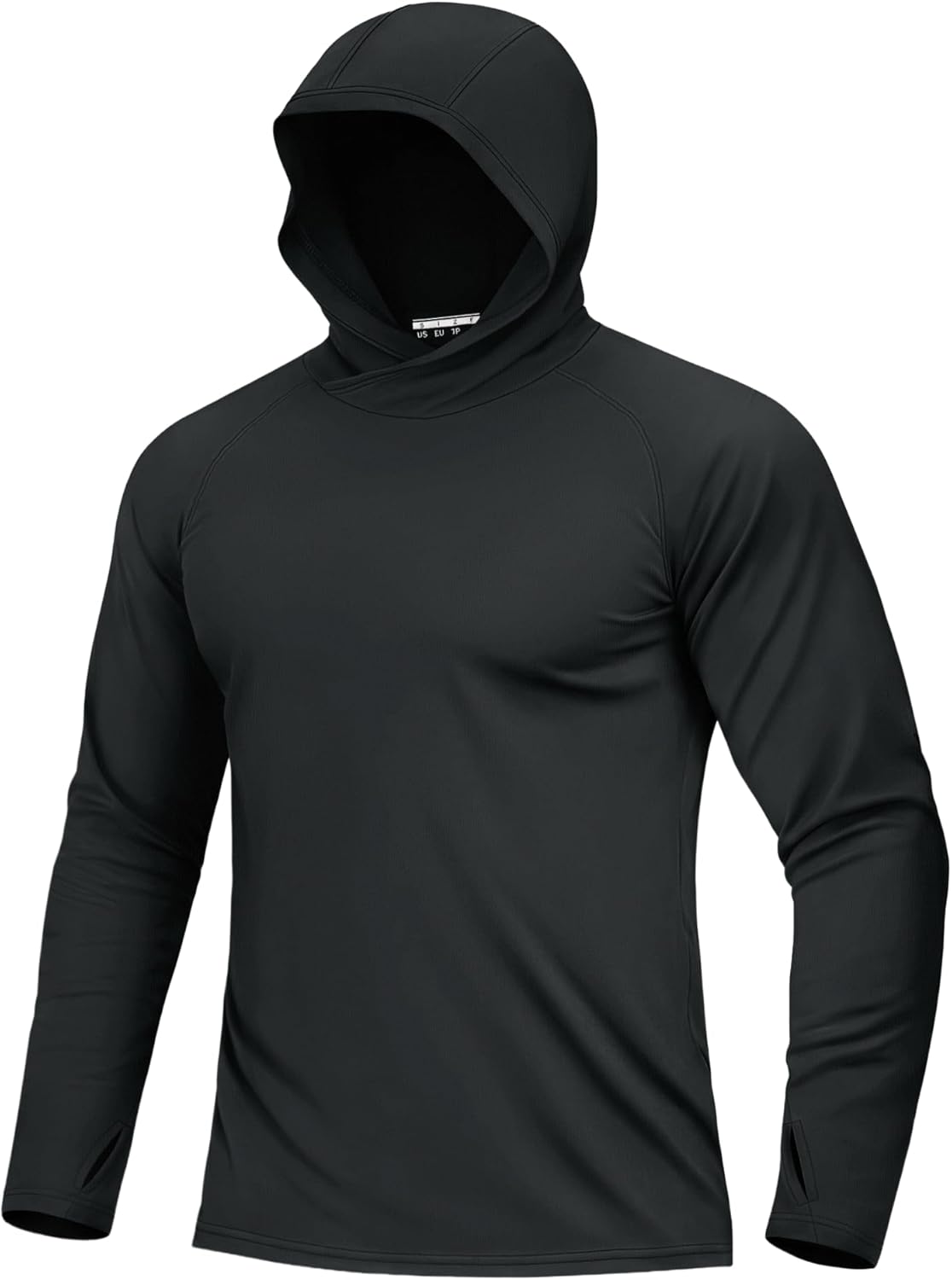 Boladeci Men's UPF 50+ Sun Protection Lightweight Hoodie Shirts Long Sleeve Fishing Shirts SPF UV Hiking Swim