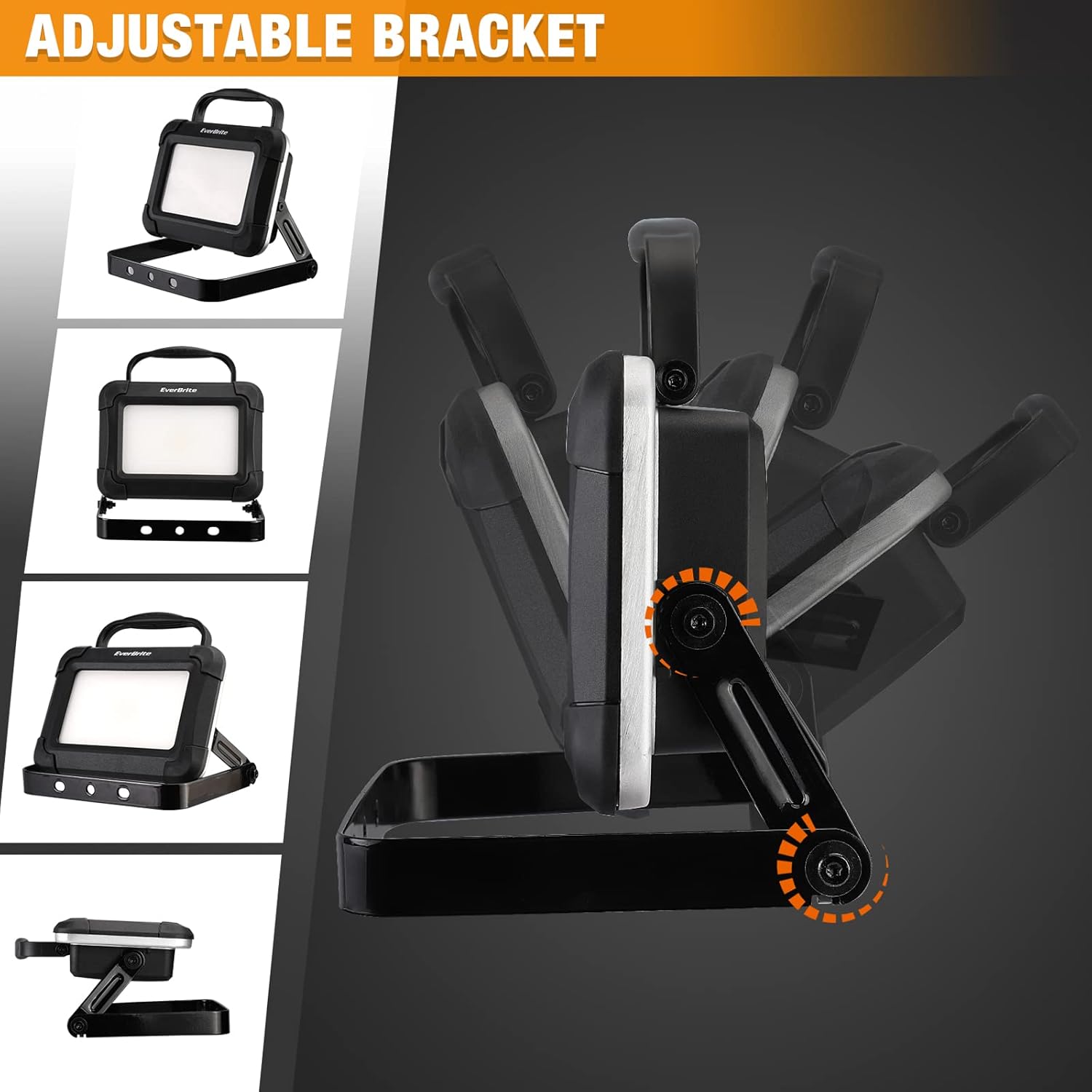 EverBrite Work Light Adjustable Bracket