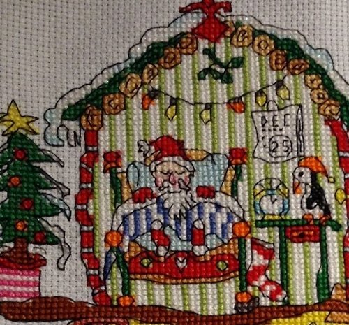 Bothy Threads Cross Stitch Kit - Cut Thru' North Pole House