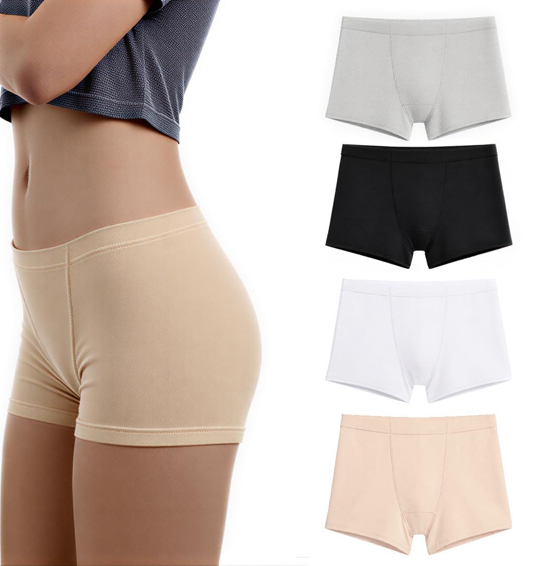 Cotton Boyshorts Underwear for Women