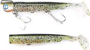 Amazon.co.jp: シーバス ルアー ジグヘッド ワーム ヒラメー 25g 5色