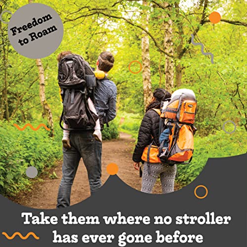 Luvdbaby BP1 Hiking Baby Carrier Backpack - Comfortable Baby Backpack Carrier - Toddler Hiking Backpack Carrier thumb #3