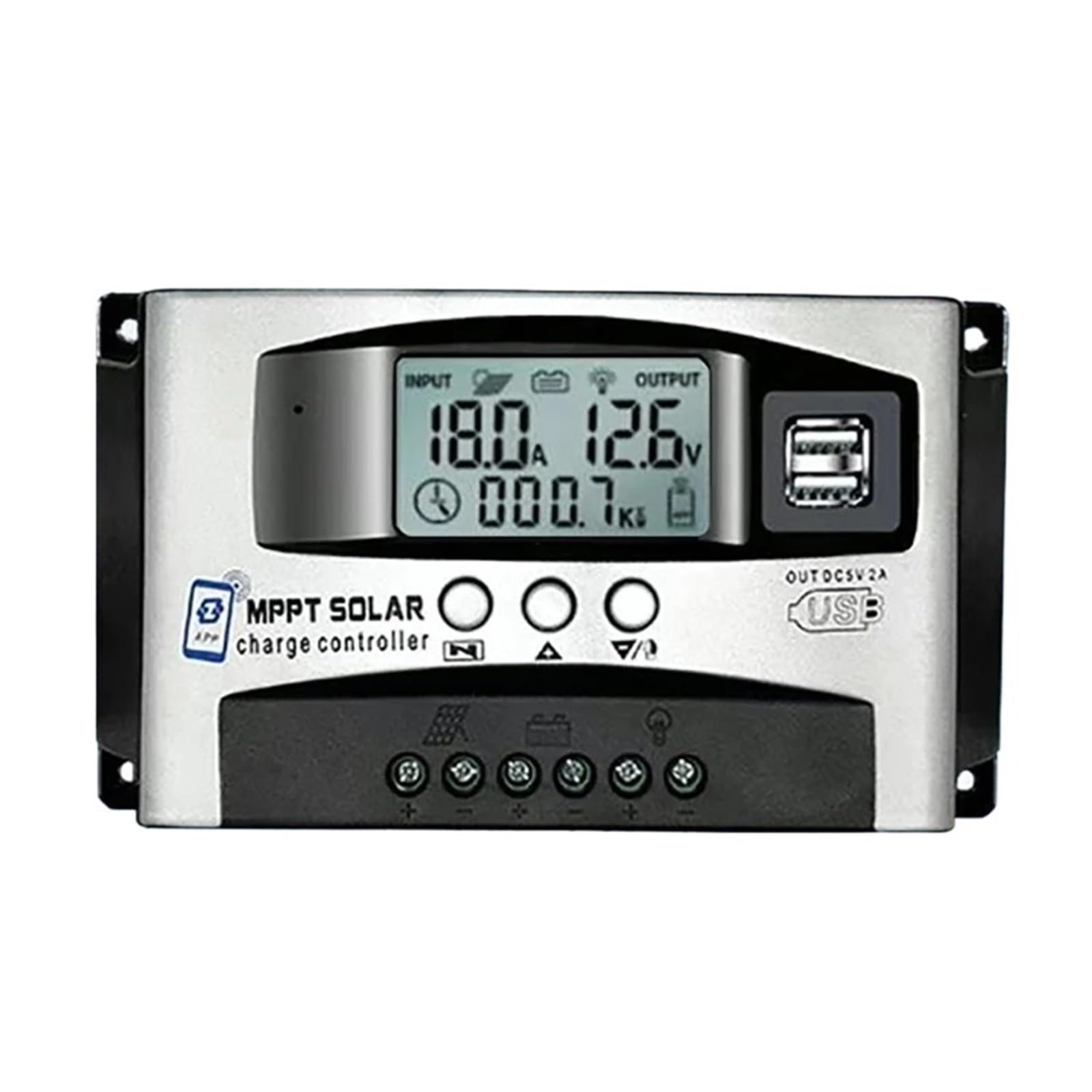 12V 60V Inteligentny regulator ładowania solarnego MPPT