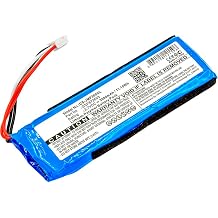 ALLC Replacement Battery for JBL Flip 3/Flip 3 Gray/Flip 3 Splashproof/JBLFLIP3GRAY,PNGSP872693/GSP87269302/P76309803,3000mAh