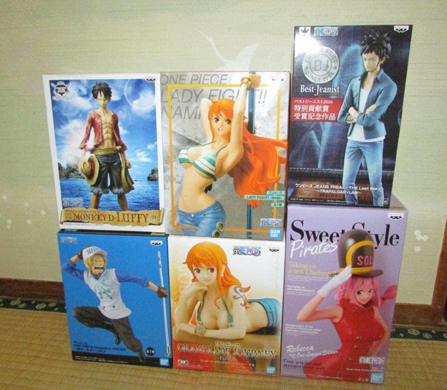 Amazon.co.jp: ONE PIECE ワンピース フィギュア MASTER ルフィ ナミ 