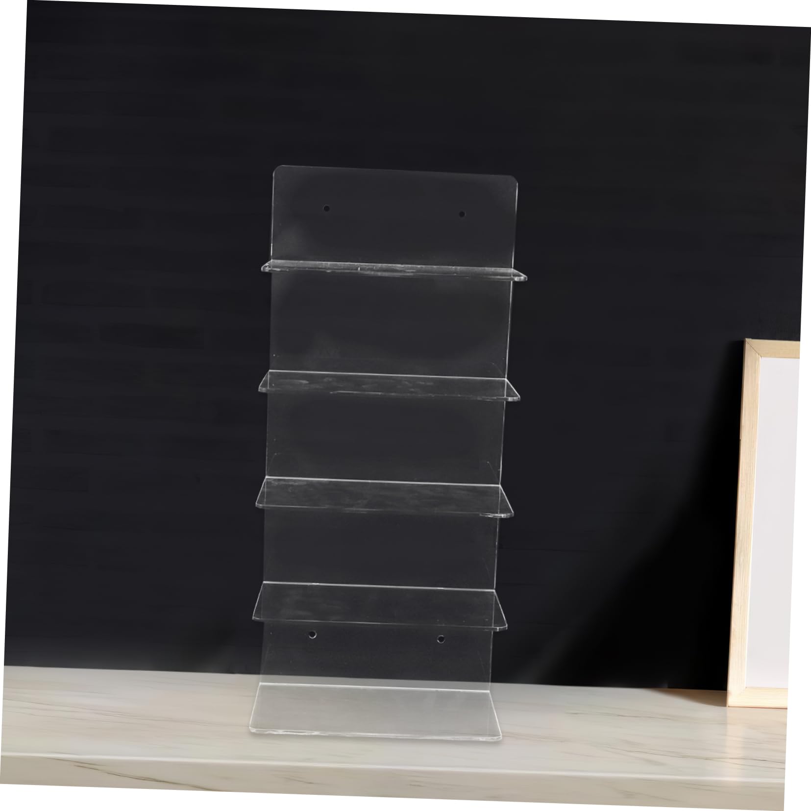 Healvian Expositor de Gafas Acrílico Transparente de 5 Niveles