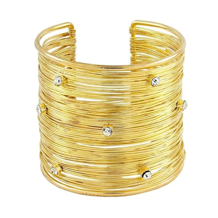 MEENAZ bracelet for women Bangles for women Anti Tarnish Stylish Adjustable Bracelet for girls gold Kada for Women Accessories Anti Tarnish Jewellery Stainless Steel Cuff Bracelet gifts Combo