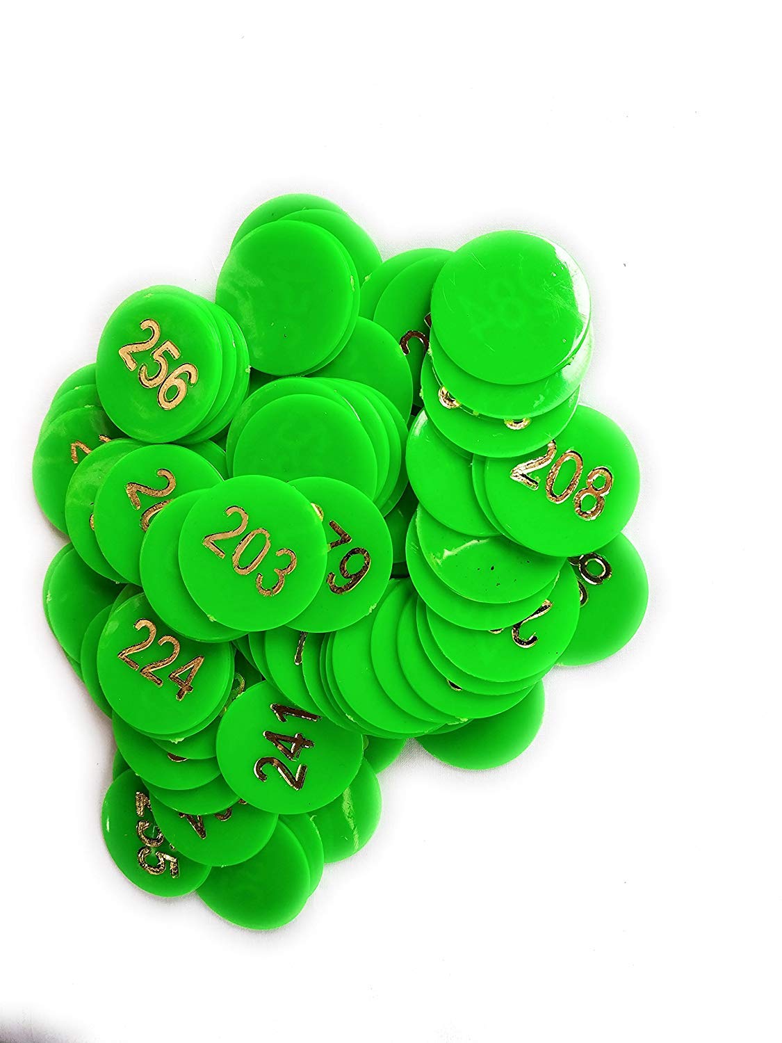 HENCO Plastic Coin/Token Green No. 1 to 1000 : Amazon.in: Toys & Games