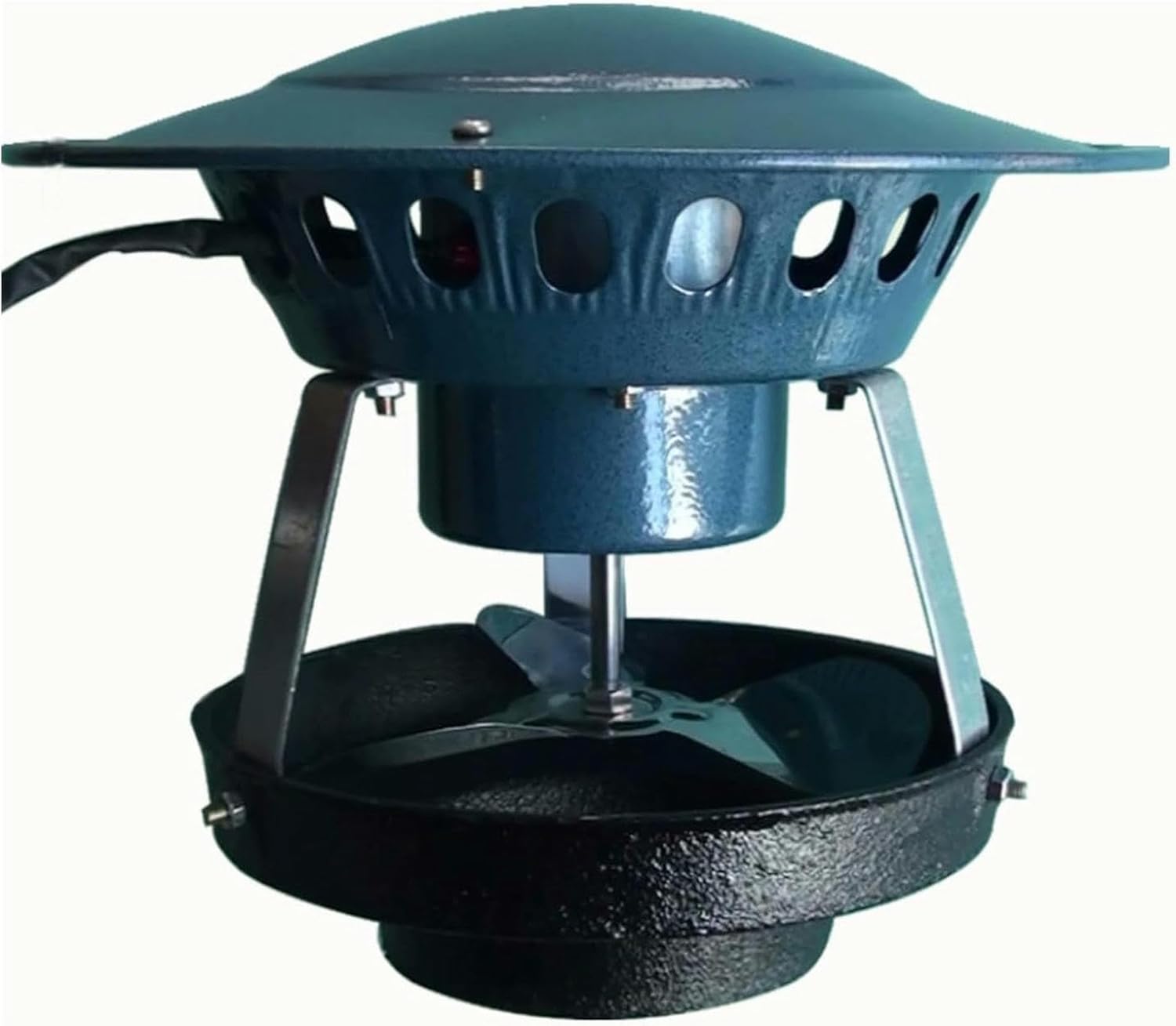 50W Chimney Fan Fireplace Exhaust Fan Flue Fan Chimney Smoke Evacuator Household Induced Draft Fan