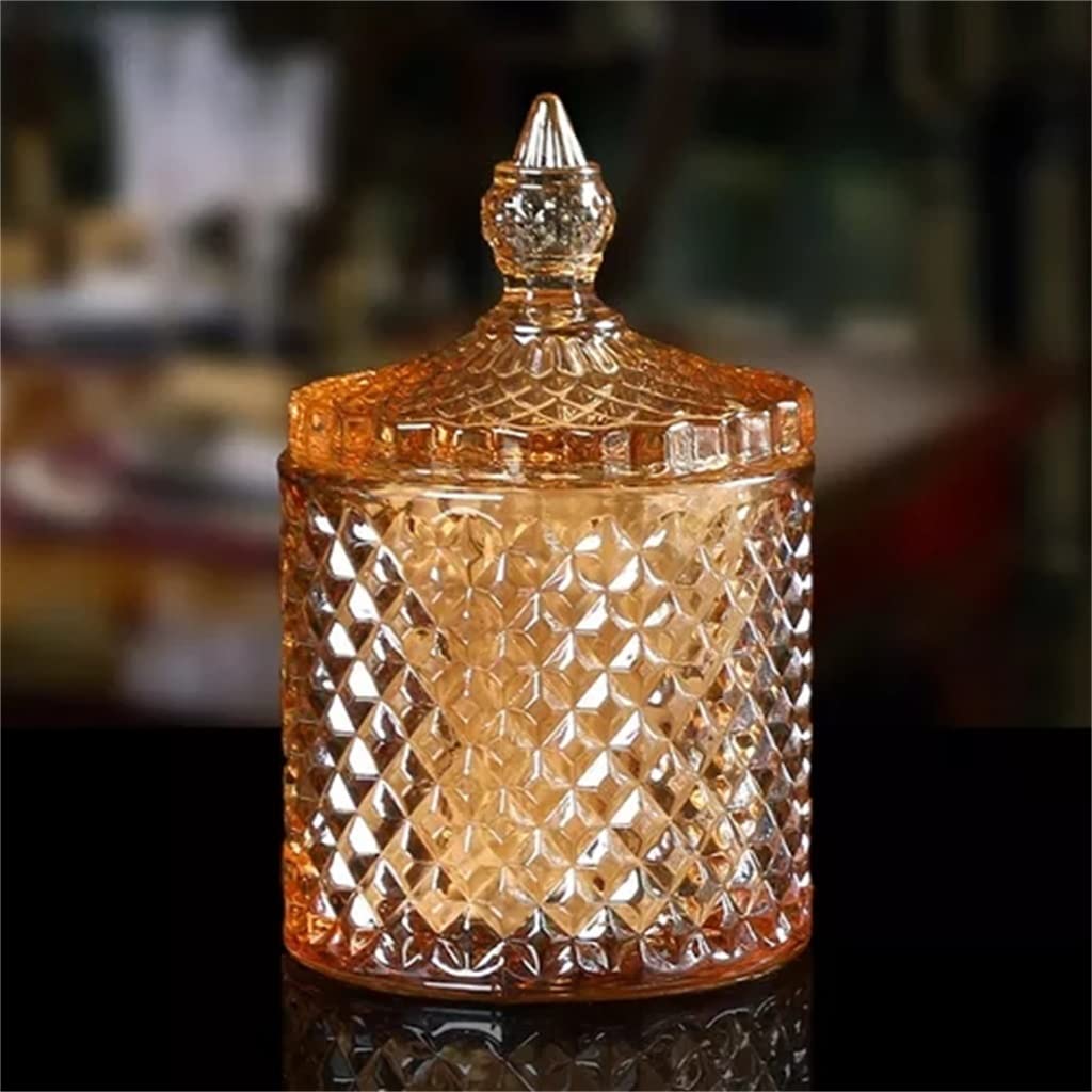 Boîte de rangement coton-tige en verre pour protéger vos accessoires de l'humidité