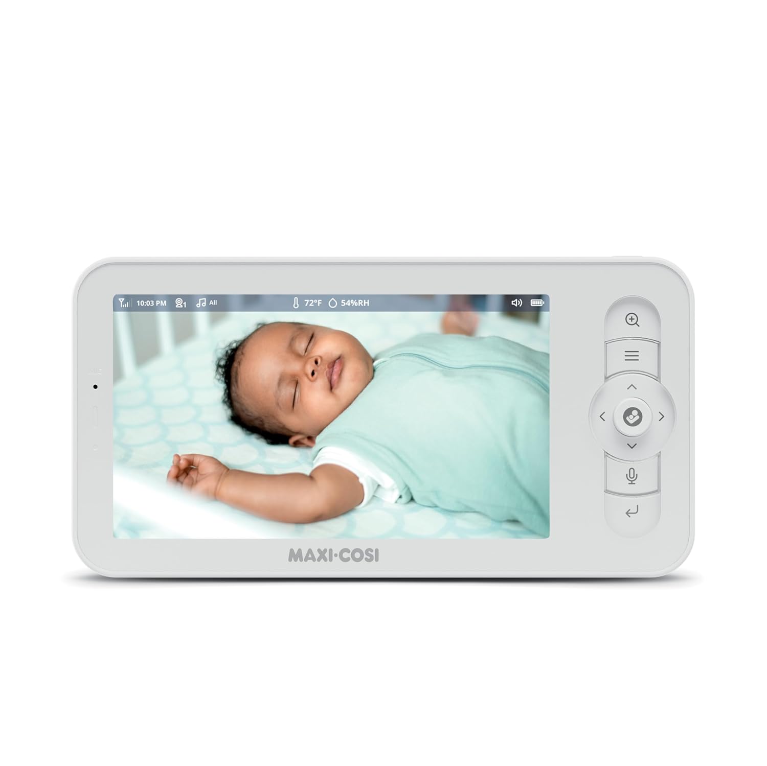 Maxi-Cosi See Pro 360 Parent Unit displaying night vision feed