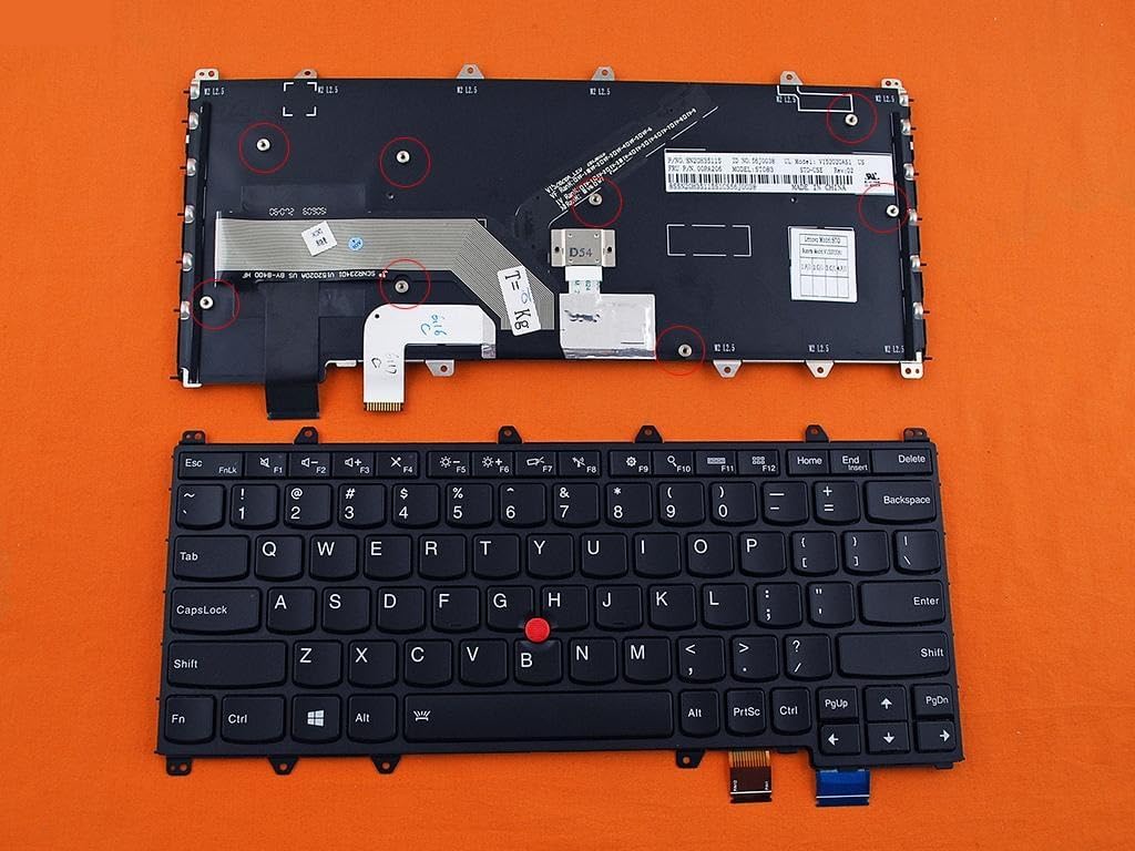 Laptop Replacement US Keyboard Compatible with Thinkpad