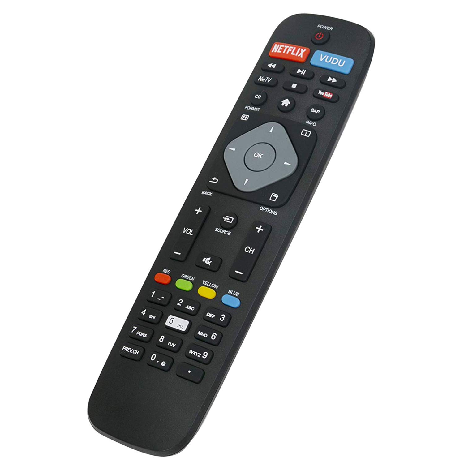 Amazon | NH500UP 交換用リモコン Philips LCD LED TV 32PFL4902