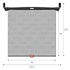 Munchkin Brica Sun Safety Car Window Shade with Heat Alert, Helps Block UVA/UVB Rays, 2 Pack, Black #4