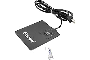 Facon Electric Engine Block Heater Pad 3M Self Adhesive, Thermostatically Controlled, 50W...
