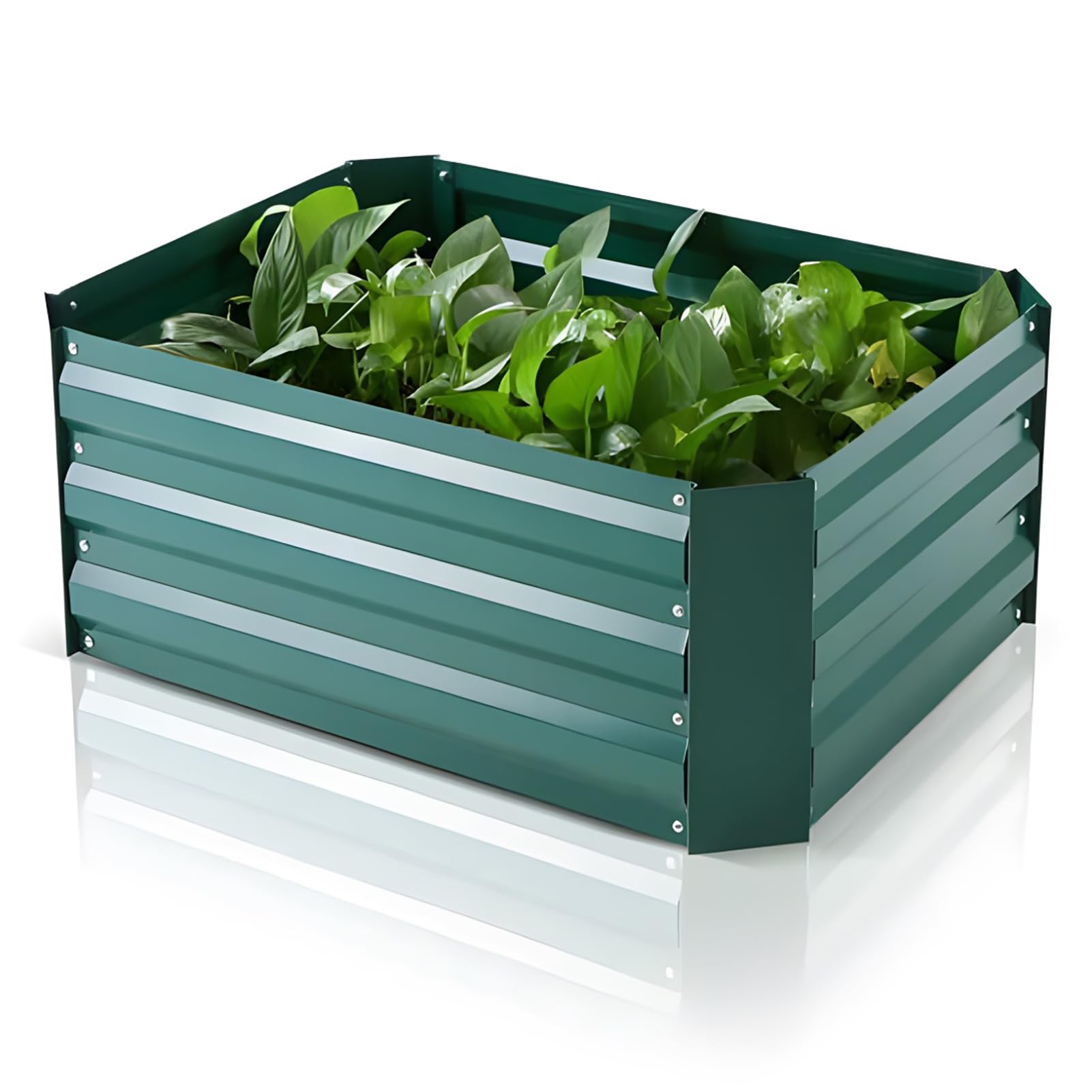 175x60x30cm,Metal Raised Beds for Garden, Vegetable Planter, Bottomless Square Raised Beds, Vegetable Fruit Flower Herb Growing Box for Plants Vegetables Flowers & Herbs Growing