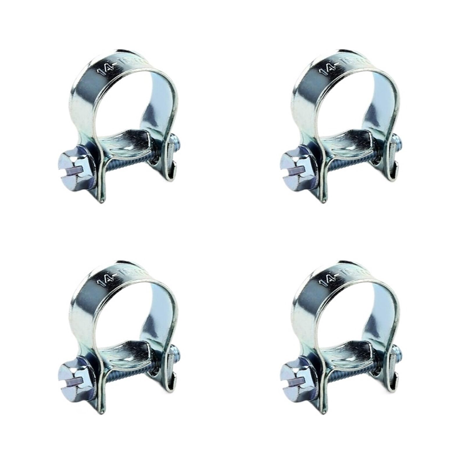 Hose Clips 50pcs Hose Clamps 7mm-17mm Mini Clamp Fuel Pipe Clip Air Water Silicone for Home Water Line(50pcs 9-11mm)