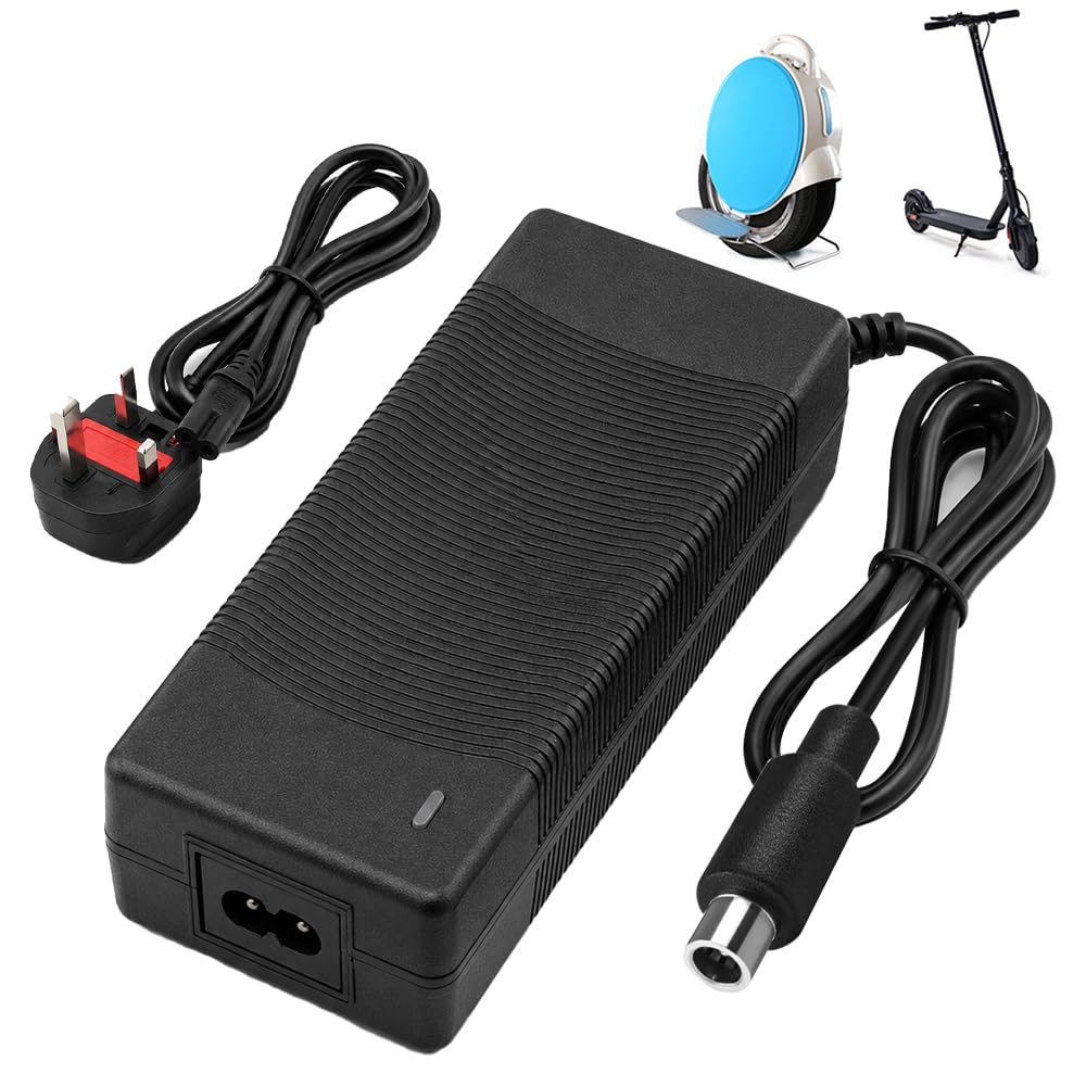 42V 2A Electric Scooter Charger, SGZIOO Hoverboard Charger, Universal Li-ion Battery Charge for Xiaomi Scooter Mobility Scooter Hoverboard Electric Bike