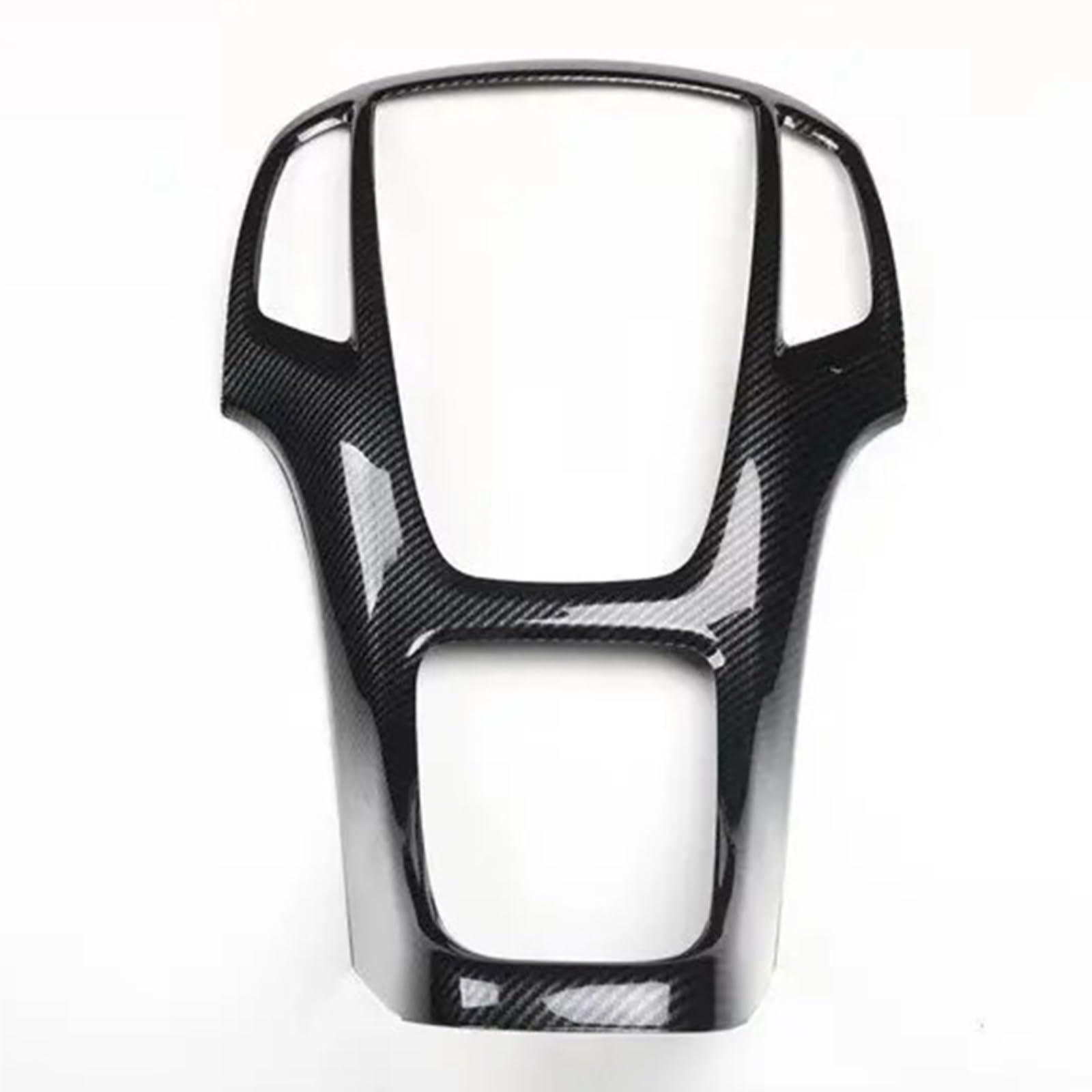 Interior Trim for Buick for Excelle GT XT 2010 2011 2012 2013 2014 Car Accessories Carbon Fiber Style Interior Mouldings Decoration Stickers ABS Auto Central Inner(Central Control pane)