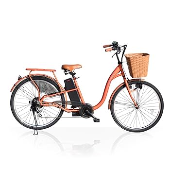 189.新品　電動アシスト自転車　26インチ　207　ブラウン　組立要 189.新品 電動アシスト自転車 26インチ 207 ブラウン 組立要