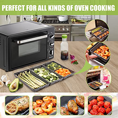 Zip Standing Nonstick Bakeware Set, 2023 New Large Size Cake Silicone Sheet Pan, Baking Pan Dividers, Suitable For Oven, Air Fryer To Simplify Cooking, Safe To Use And Easy To Clean. #TOP3