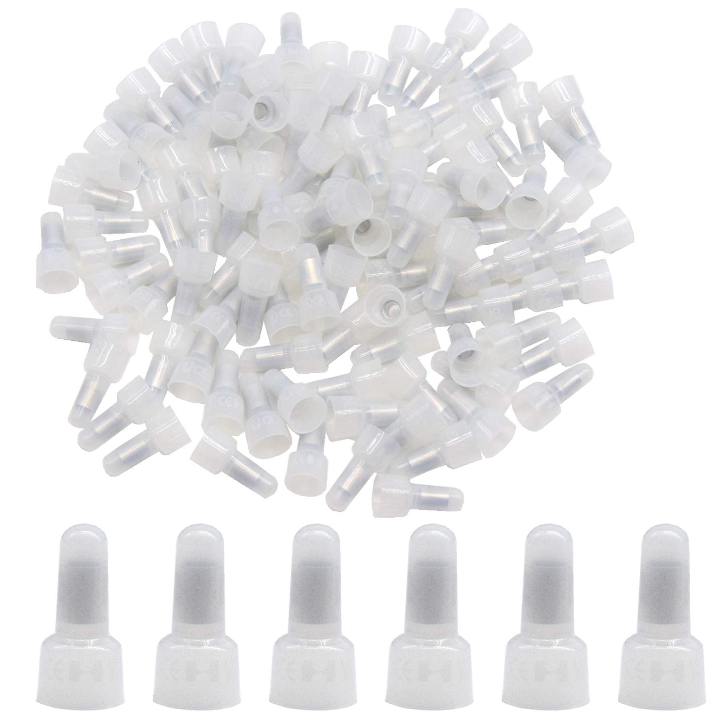 CEEYSEE 150 Stück (75 Set) Buchschrauben Set 3 Größen M5 x 6