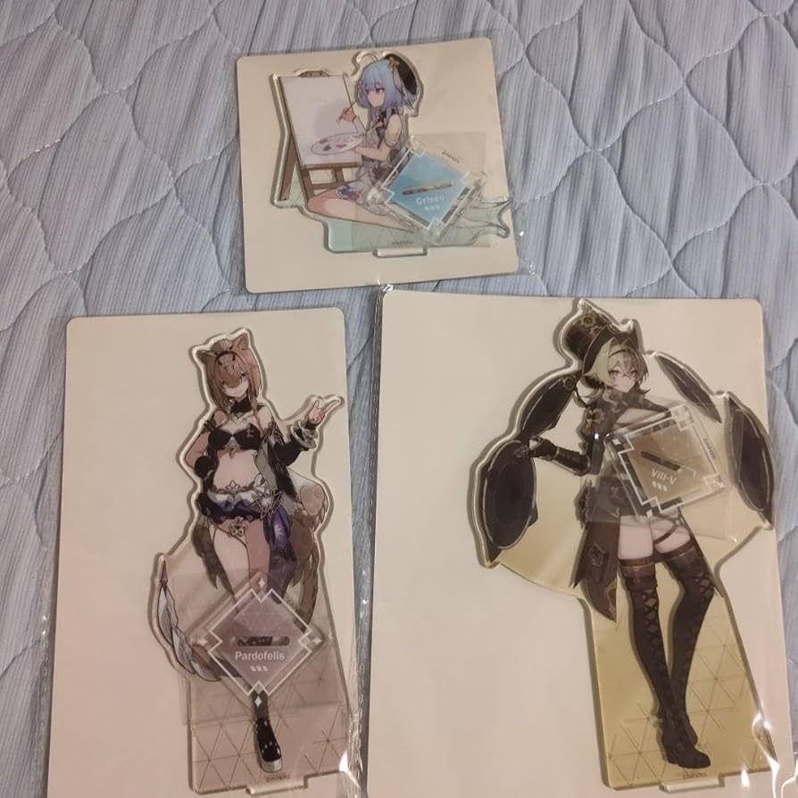 GiGO限定　崩壊3rd アクリルプレート アクリルスタンド全9種セット 崩壊3rd アクリルプレート～GiGO限定～ | オンラインクレーン