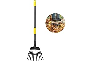 Fiskars Shrub Rake: The Perfect Tool for Yard Cleanups & Garden Maintenance