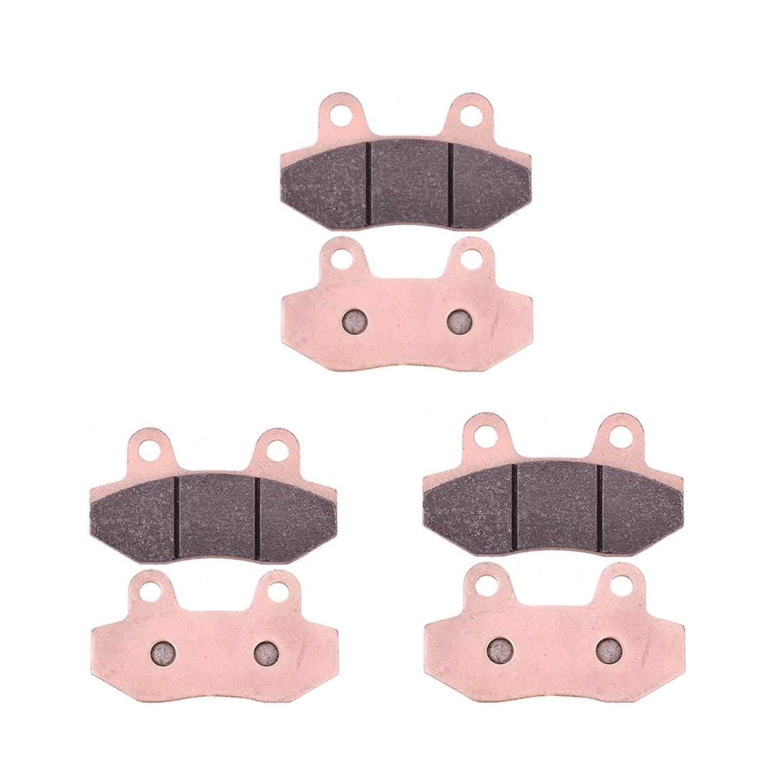 Plaquettes de frein moto GT650R GT250R GV650 frittées avant arrière cuivre