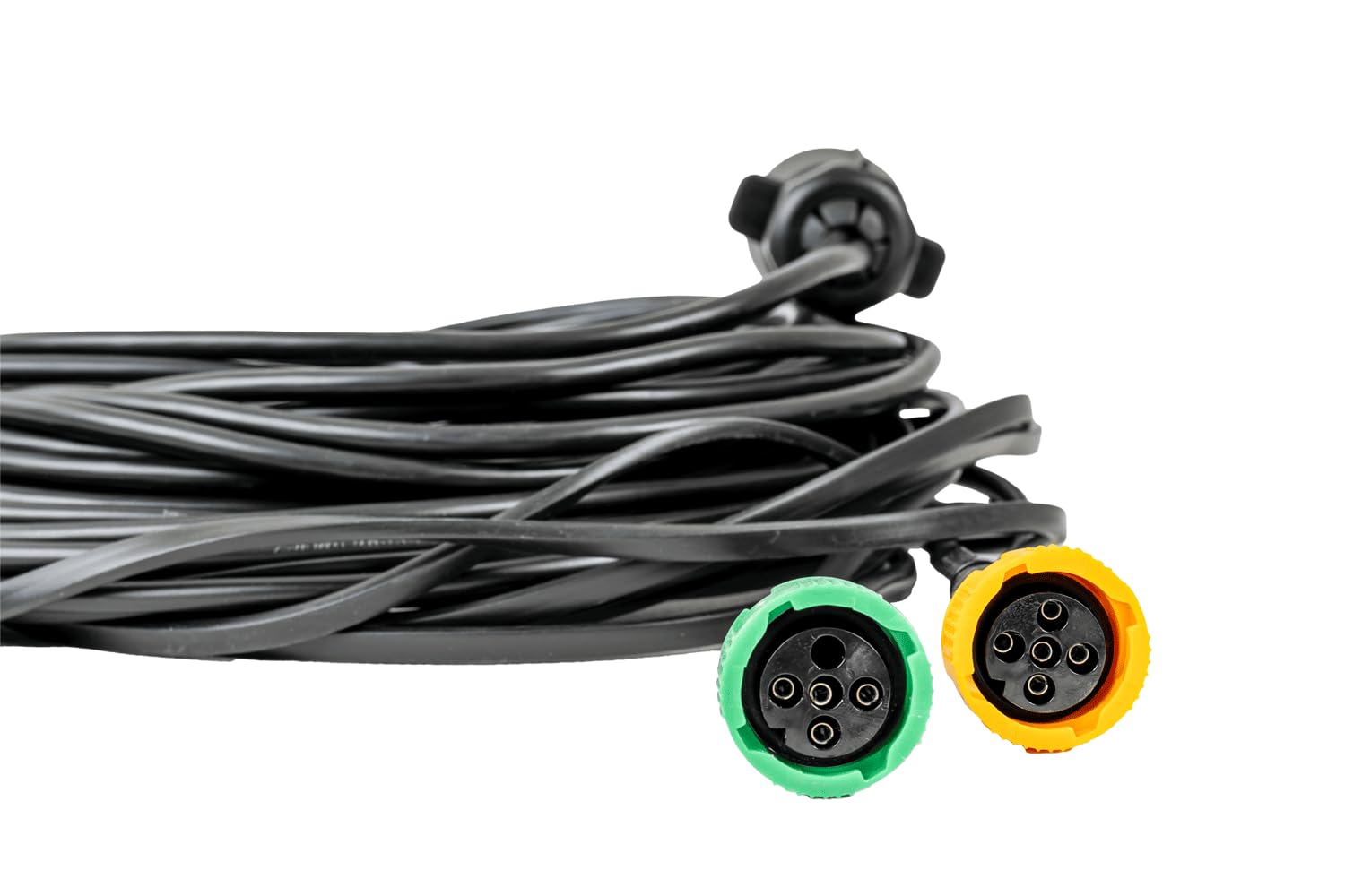 DOBPLAST Kit de Pilotos Traseros DPT35 y Luces de Posición LED DPT15 para Remolque con Arnés Eléctrico MANTES 7m Enchufe 7 Pines y Conectores Rápidos 12V