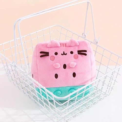 Miniatura 2 de GUND Pusheen - Peluche de sandía para gatos de 8 años en adelante, rosaverde, 6 pulgadas