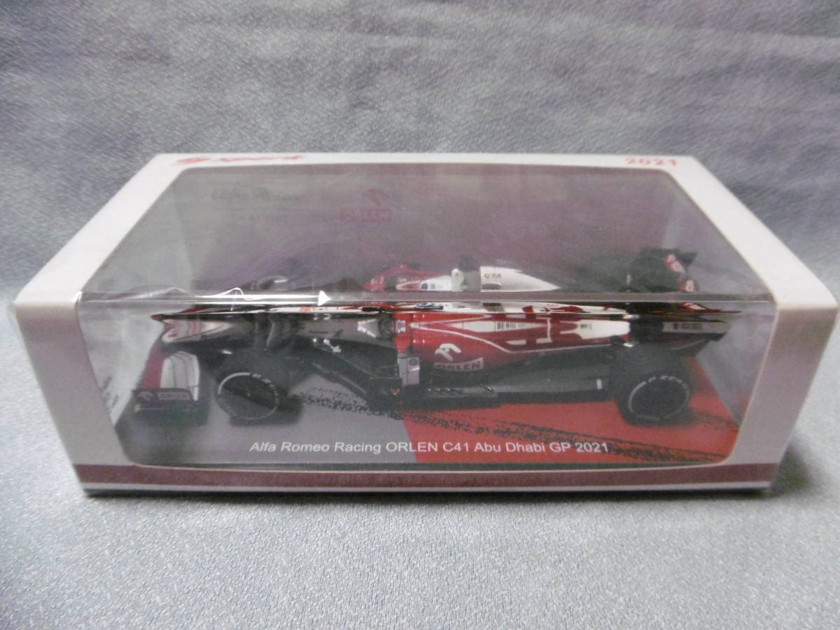 Amazon | スパーク 1/43 Alfa Romeo Racing ORLEN C41 Abu Dhabi GP