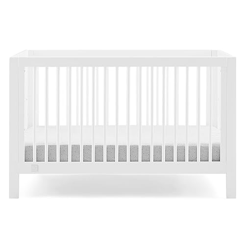 Miniatura 9 de GAP babyGap Charlie - Cuna convertible 6 en 1, certificado Greenguard Gold, color blanco bianca