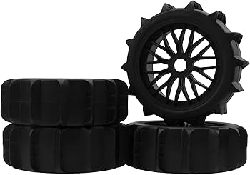 Amazon | HIRCQOO 4個 1/8スケール RC オフロード バギー スノー