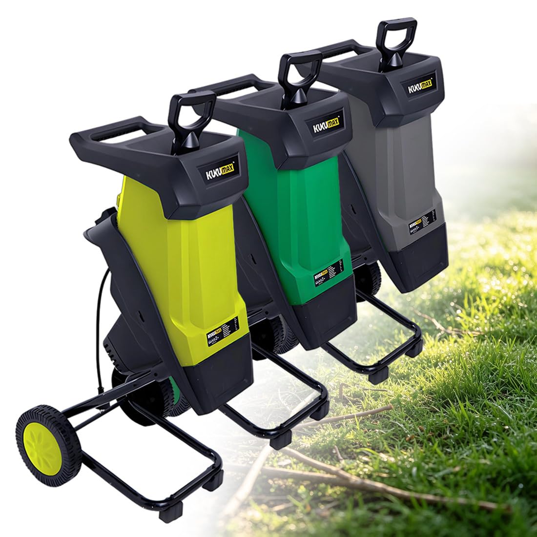 Herramienta De Limpieza De Jardín para Limpieza Green | Ruedas Para Facilitar El Transporte, Protección Contra Sobrecarga, Transforma Los Restos De Jardín En Mantillo Fino