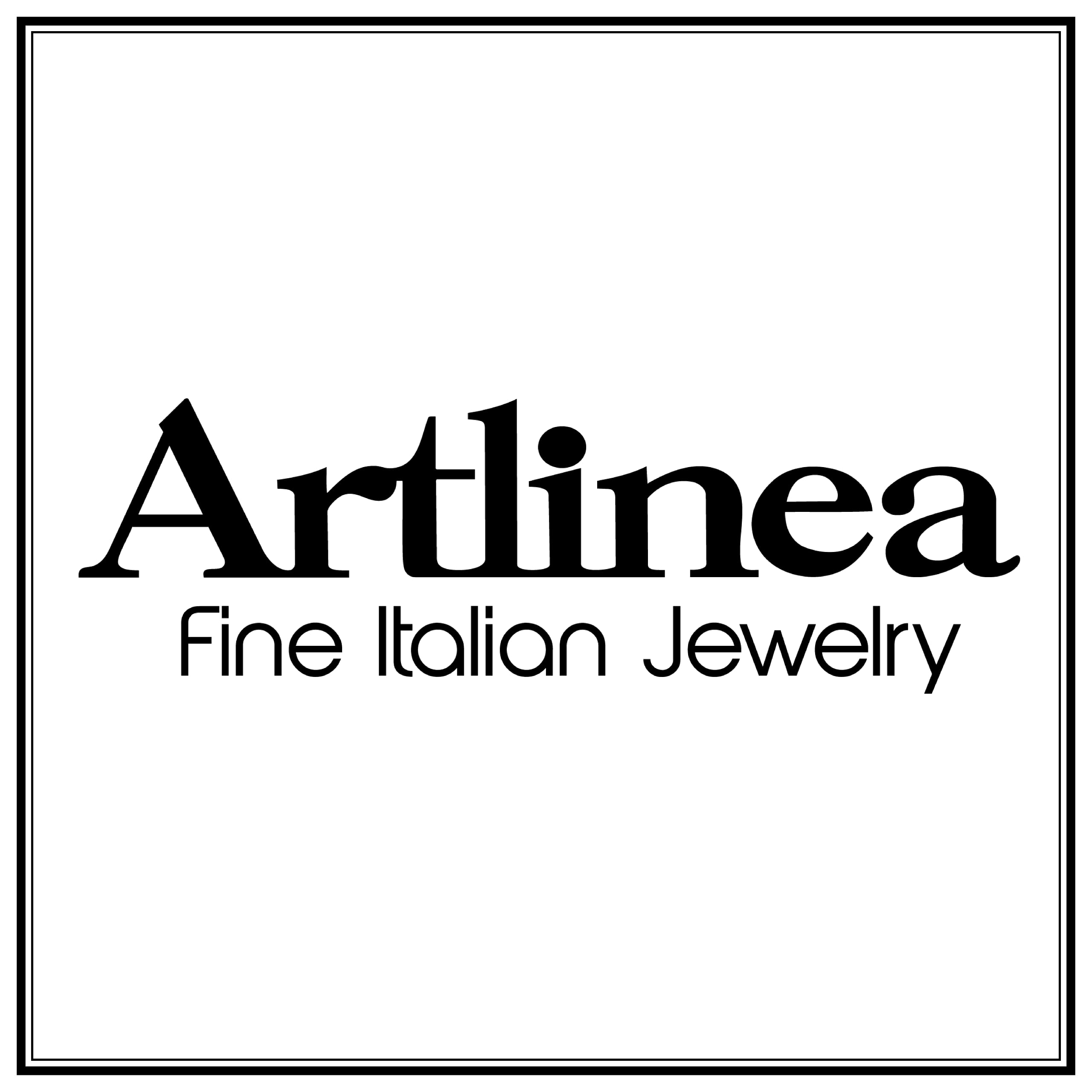 Artlinea, Collana in Argento 925 Sterling, Rodiato, Personalizzabile con Nome, Lettere o Simboli di Zirconi, Misura da 38 a 40,5 cm, Chiusura a Moschettone, Made in Italy