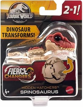 Jurassic World Fierce Changer, Hidden Hatcher, Spinosaurus