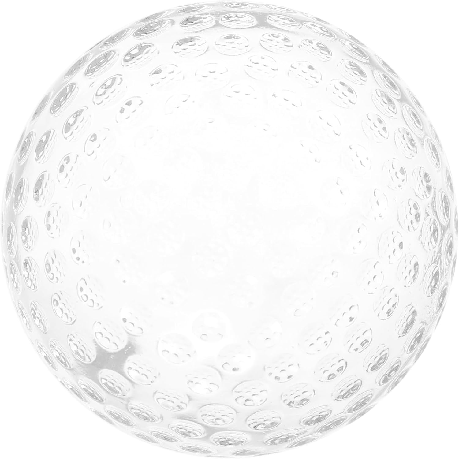 Tabletop Golf Ball Glass Ornament Crystal Sphere Decoration for Home Party Craftsmanship Design Creative Decorative for Stylish Interiors