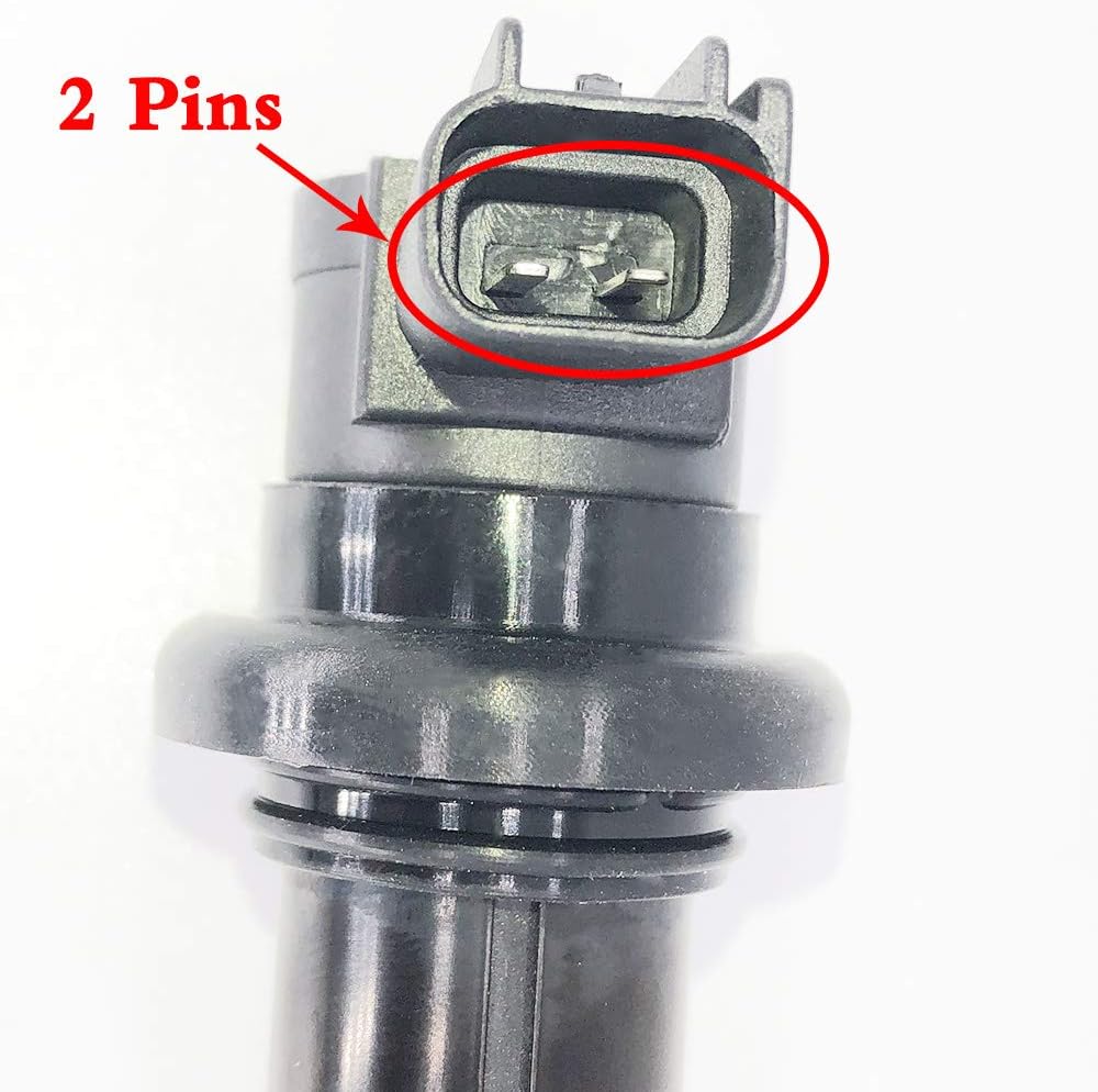 Motorcycle Ignition Coil Compatible with Yamaha Motorbike FX FZ1 Nytro RS RX SR Viper 1000 L/X/M//STX YZF R1 R6 WR 250 1999-2017 Replaces F6T568 (1)