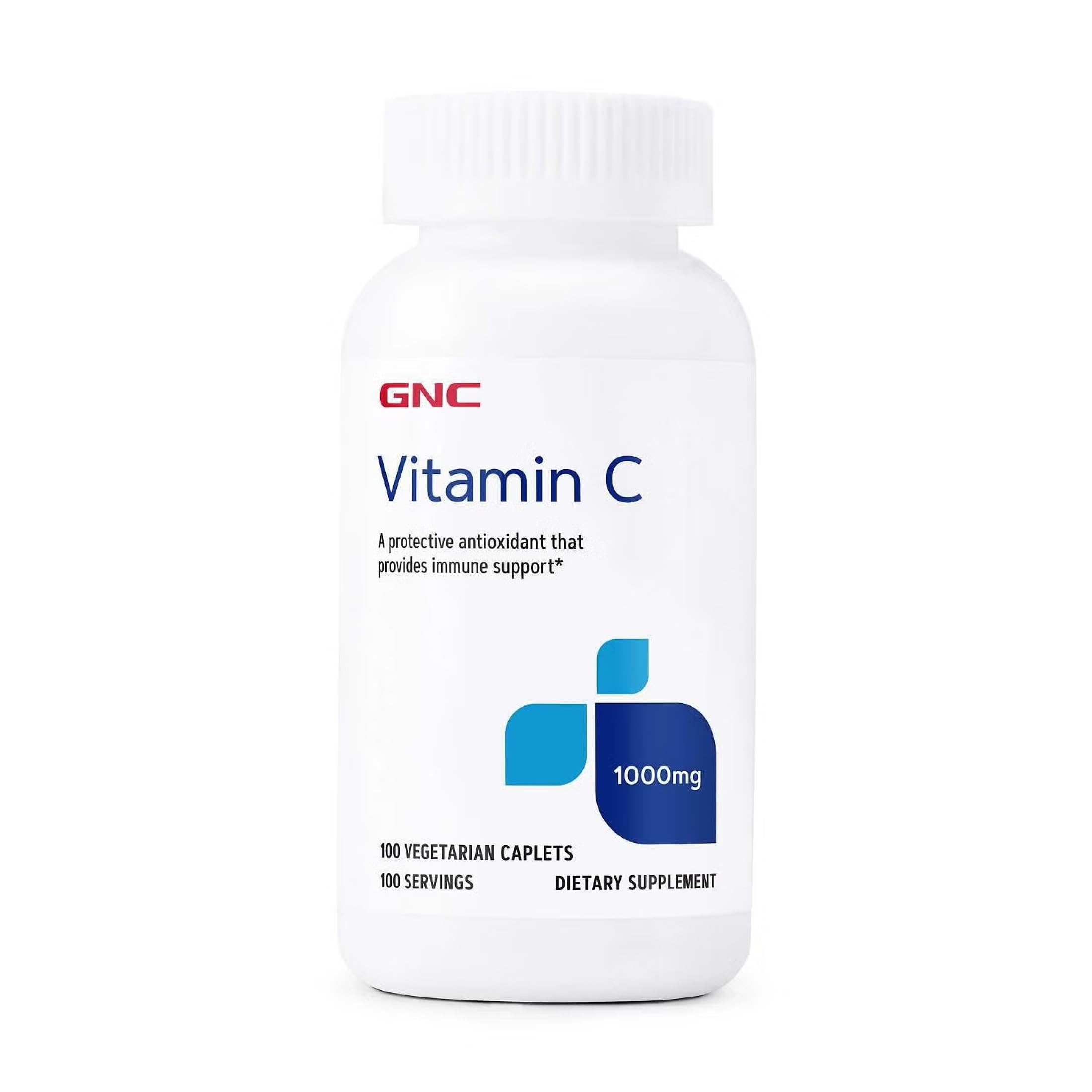 GNC Vitamin C 1000mg, Provides Immune Support, 100 Caplets