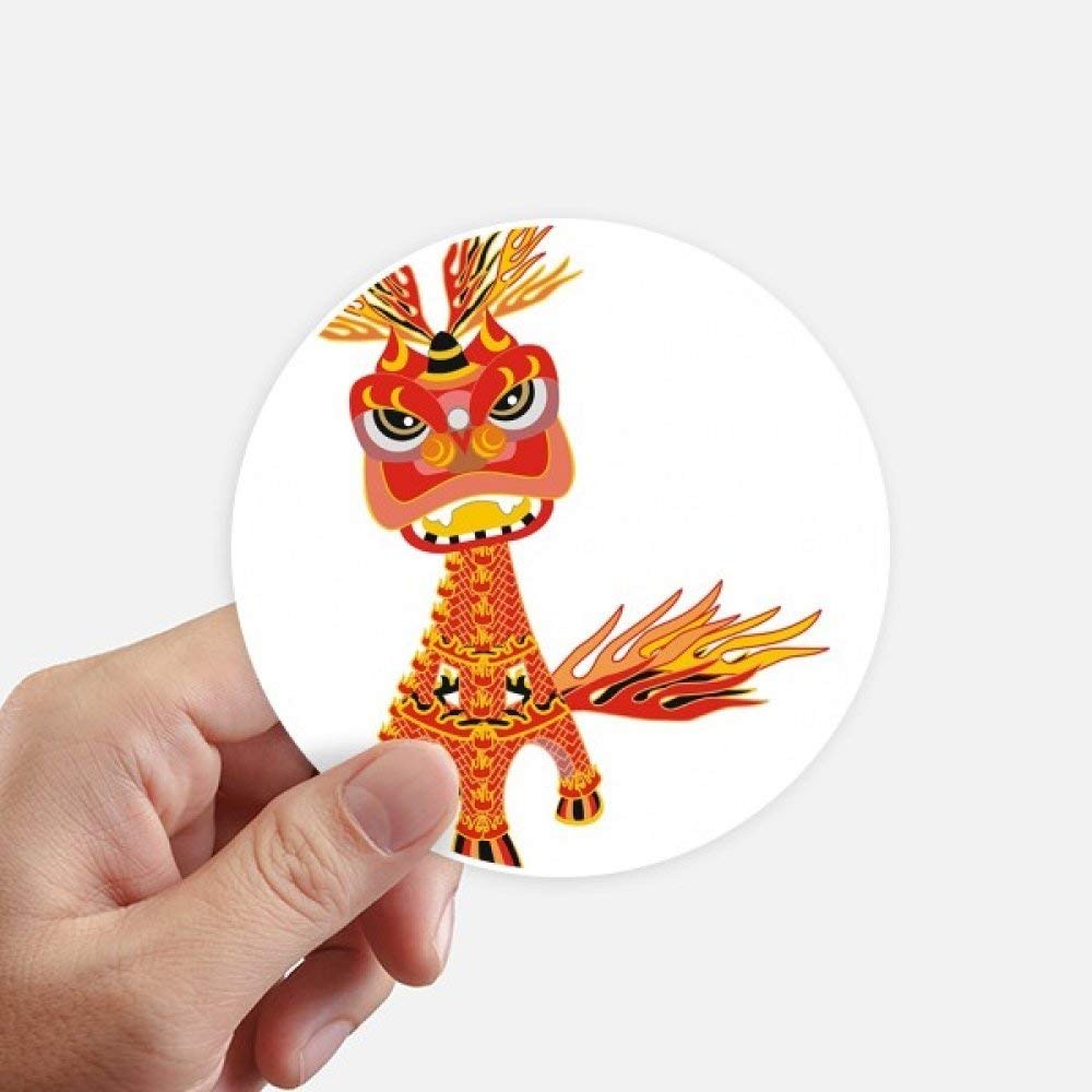 Stickers Tour Eiffel Lion pour valise et PC : personnalisez vos objets de voyage en 10cm