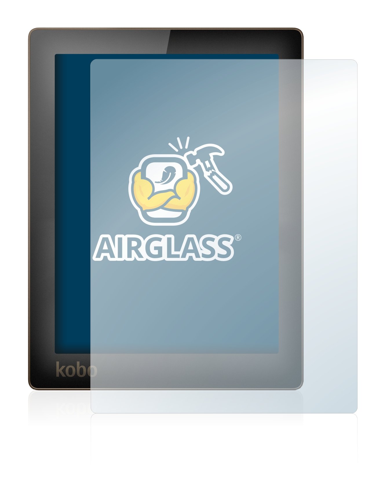 Pellicola Protettiva In Vetro 9H Per Kobo Aura HD – Brotect AirGlass Made In Germany