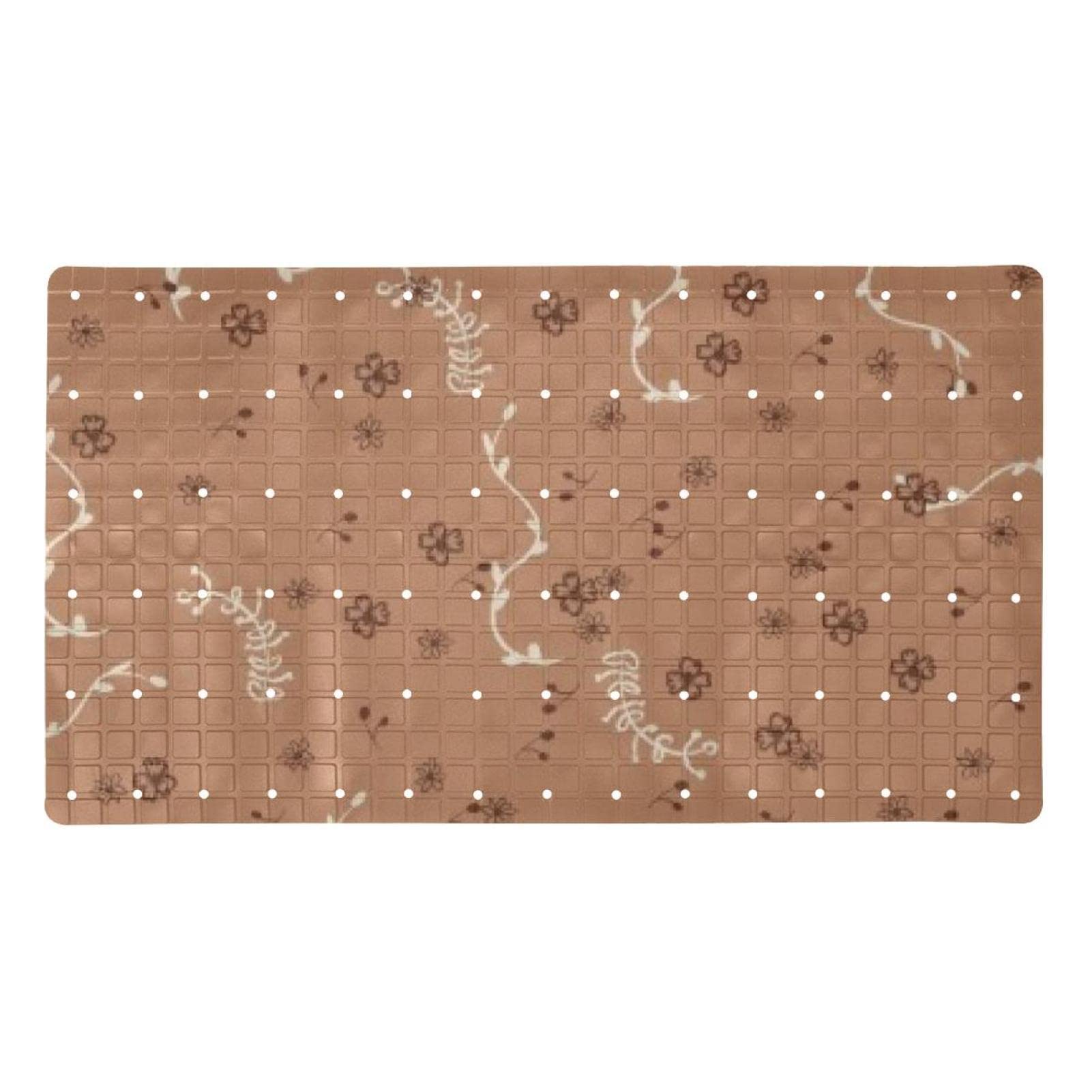 Tapis de bain antidérapant pour éviter les chutes en baignoire