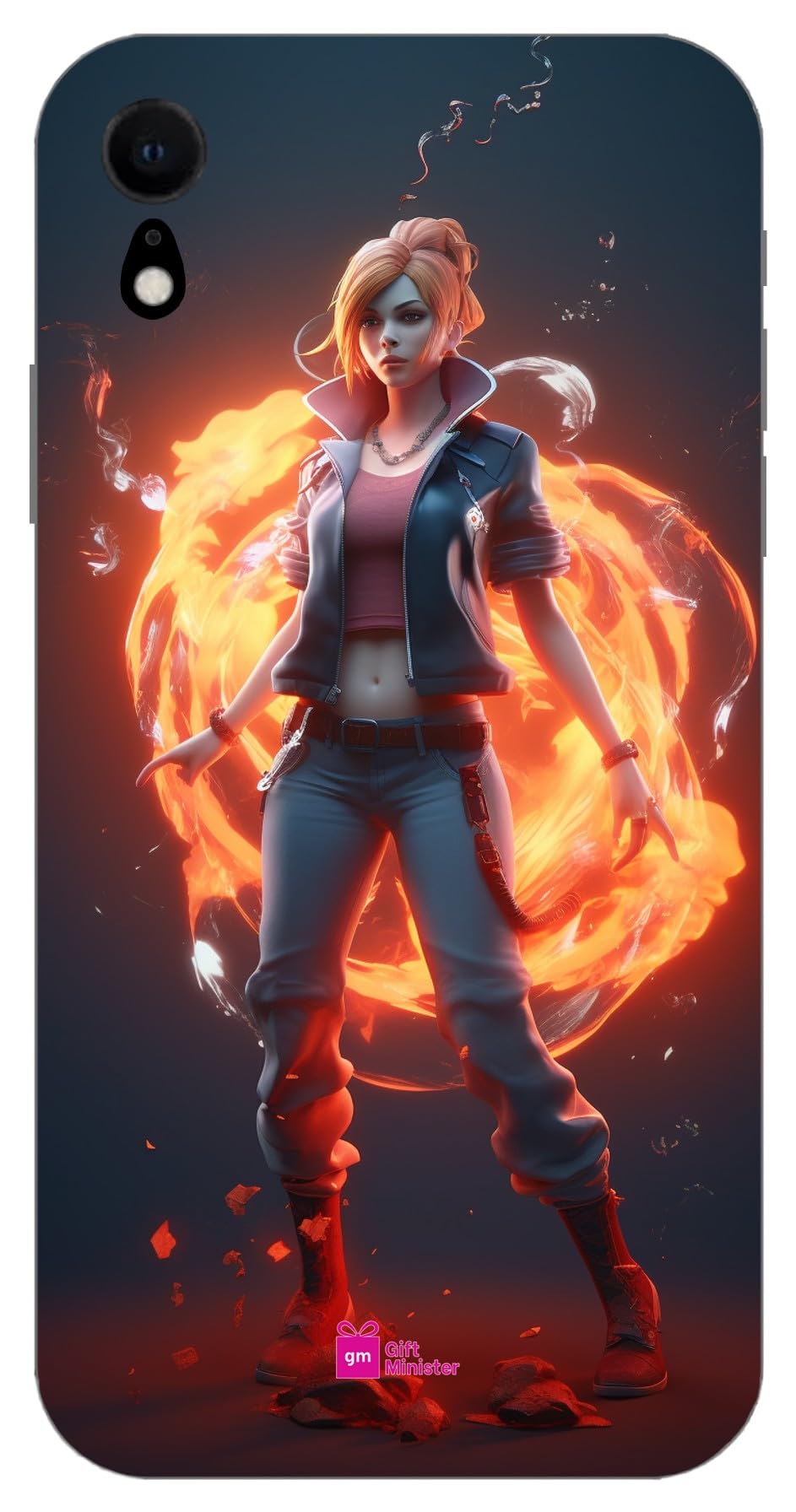 Gift Minister Soft Designer Mobile Case for Apple iPhone Xr Back Cover Burly Wood - Cool Caroline Character Arcane Animated Cartoon Falling Love Editorial Key Art Complementa 1Pcs 1701M