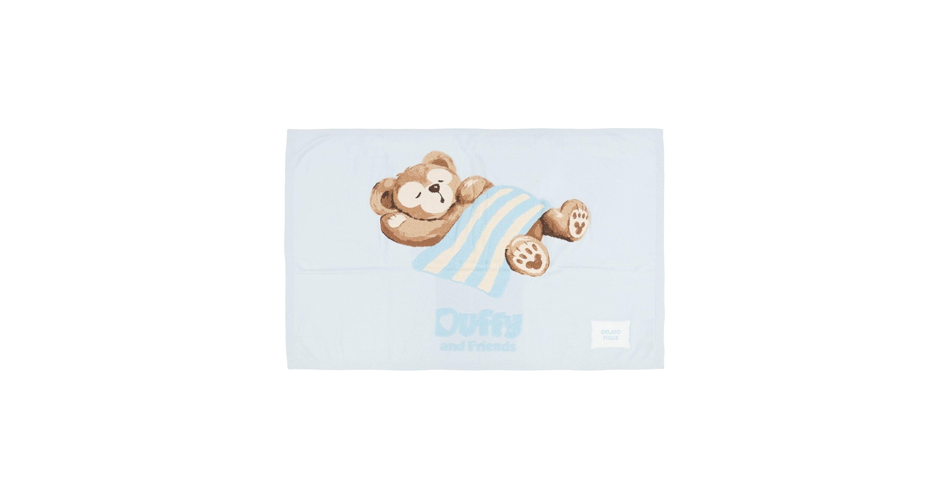 ダッフィー　ジェラピケ　半袖 楽天市場】ダッフィー ルームウェアセット 半袖 ホワイト gelato