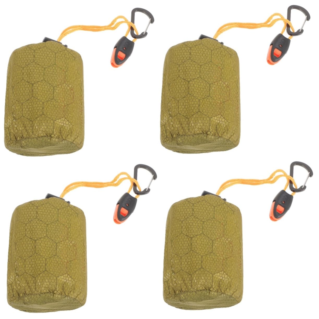 BESTonZON Camping Schlafsack Notfall Schlafsack mit Aufbewahrungstasche für Erwachsene für Outdoor Aktivitäten und Notfälle