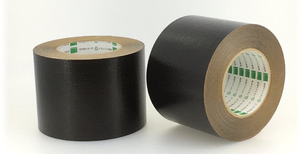 Amazon.co.jp: オカモト 防草シート固定用テープNo.930BK 100mm×20m