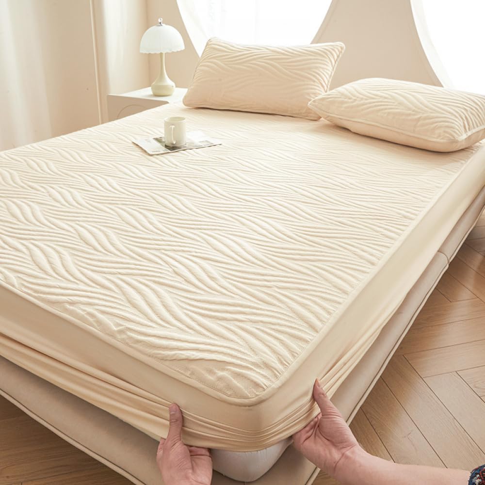 Housse de matelas douce anti-poussière pour éliminer les inconforts du sommeil