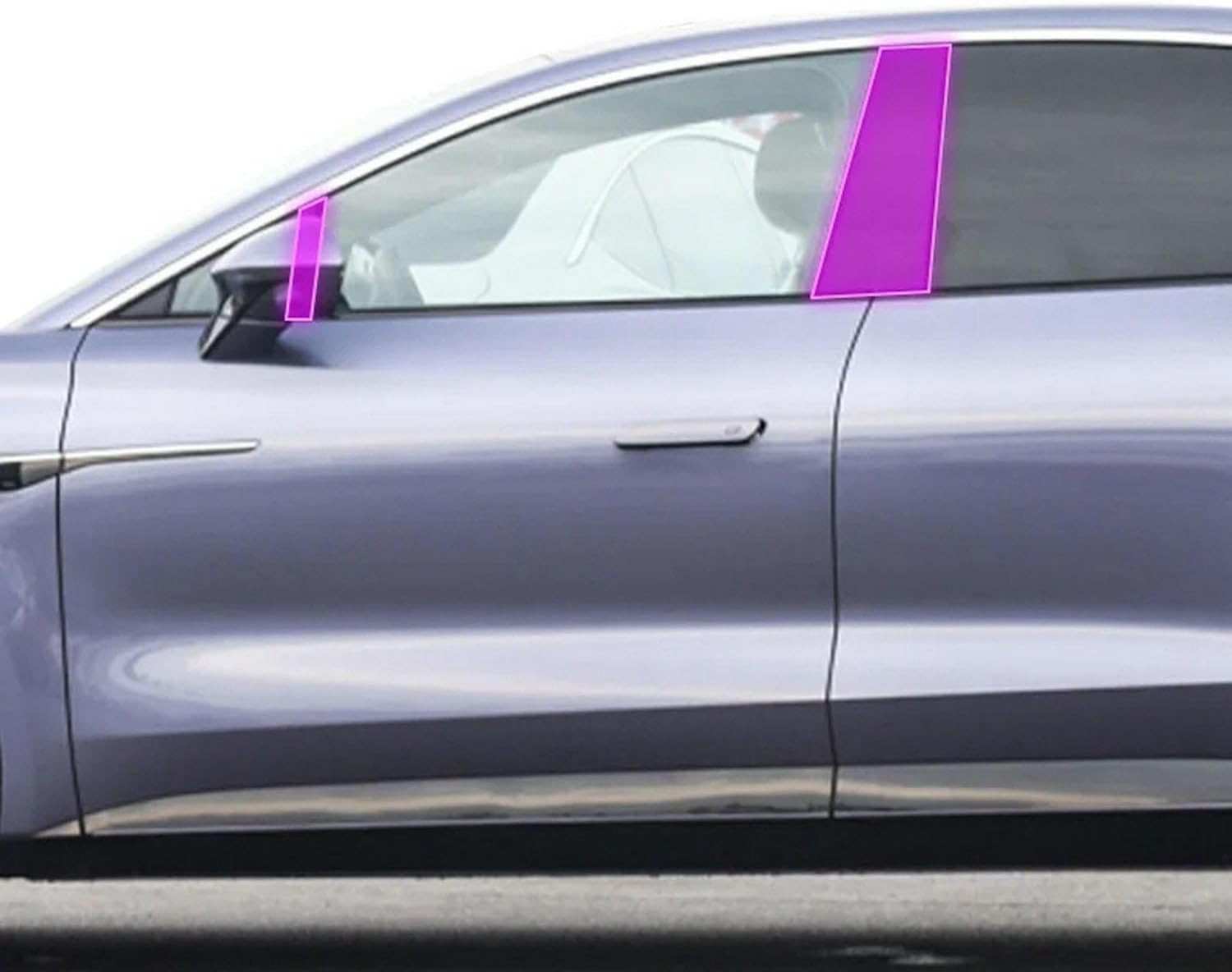 Car Exterior Car B C Window Pillar Anti-Scratch TPU Protective Film Anti-Scratch Film PPF，for Mercedes Benz Class-c C206 2023